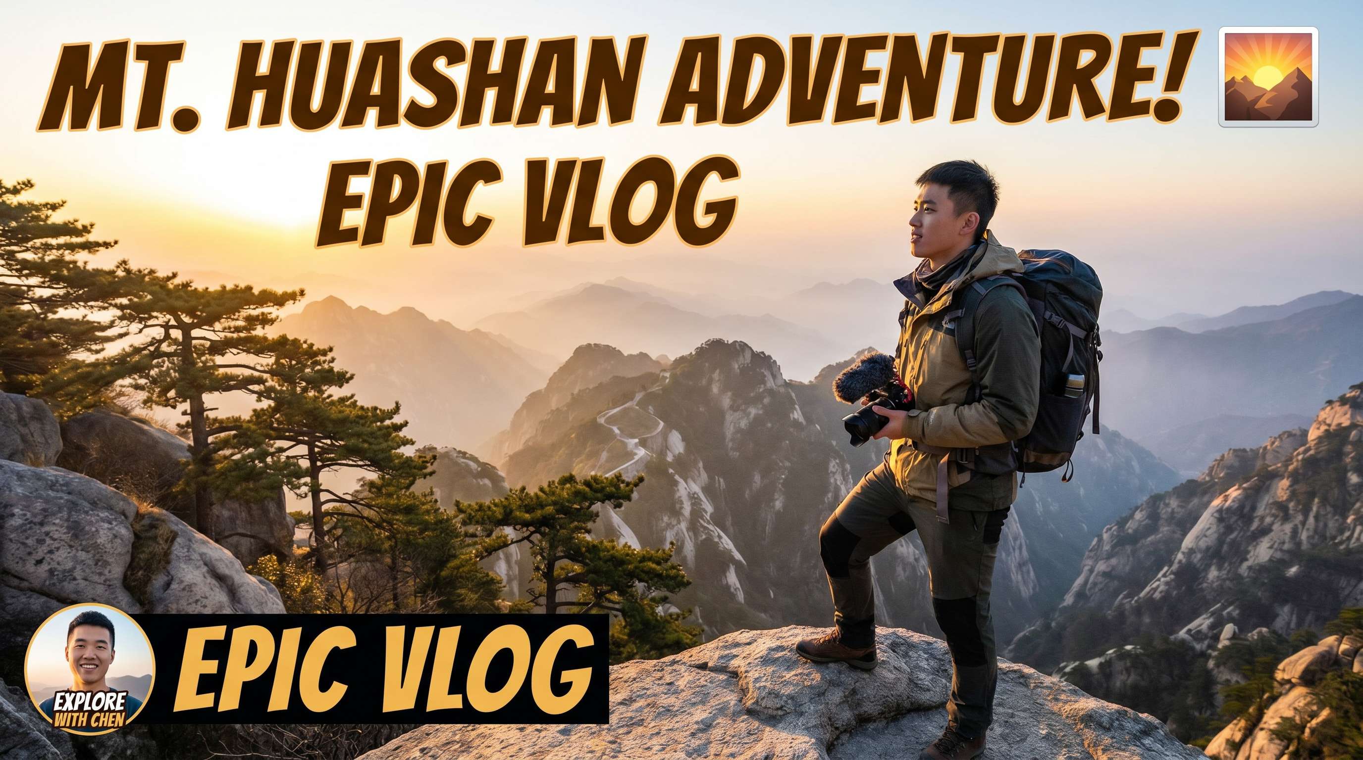 菠萝视频旅行Vlog：华山探险生活视频分享，www.s5obyy.cn